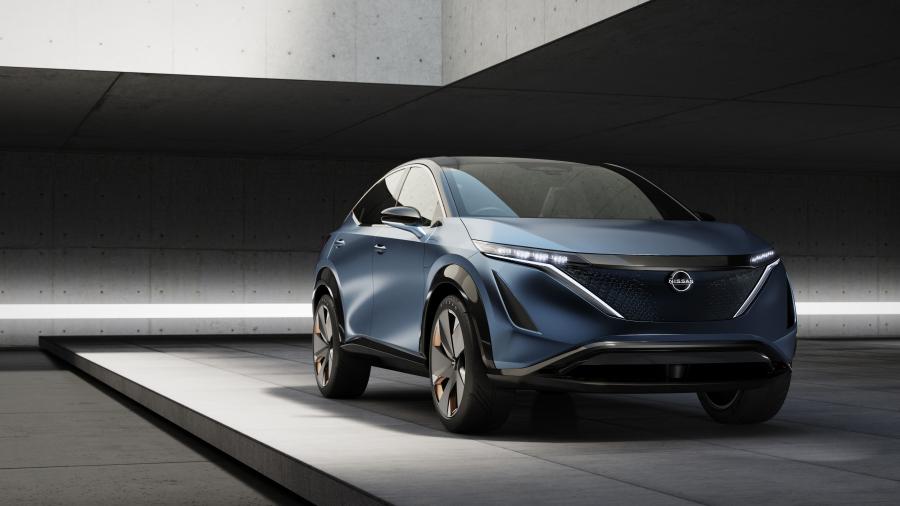  Nissan Ariya Concept 2019 года  (фото 1 из 44)